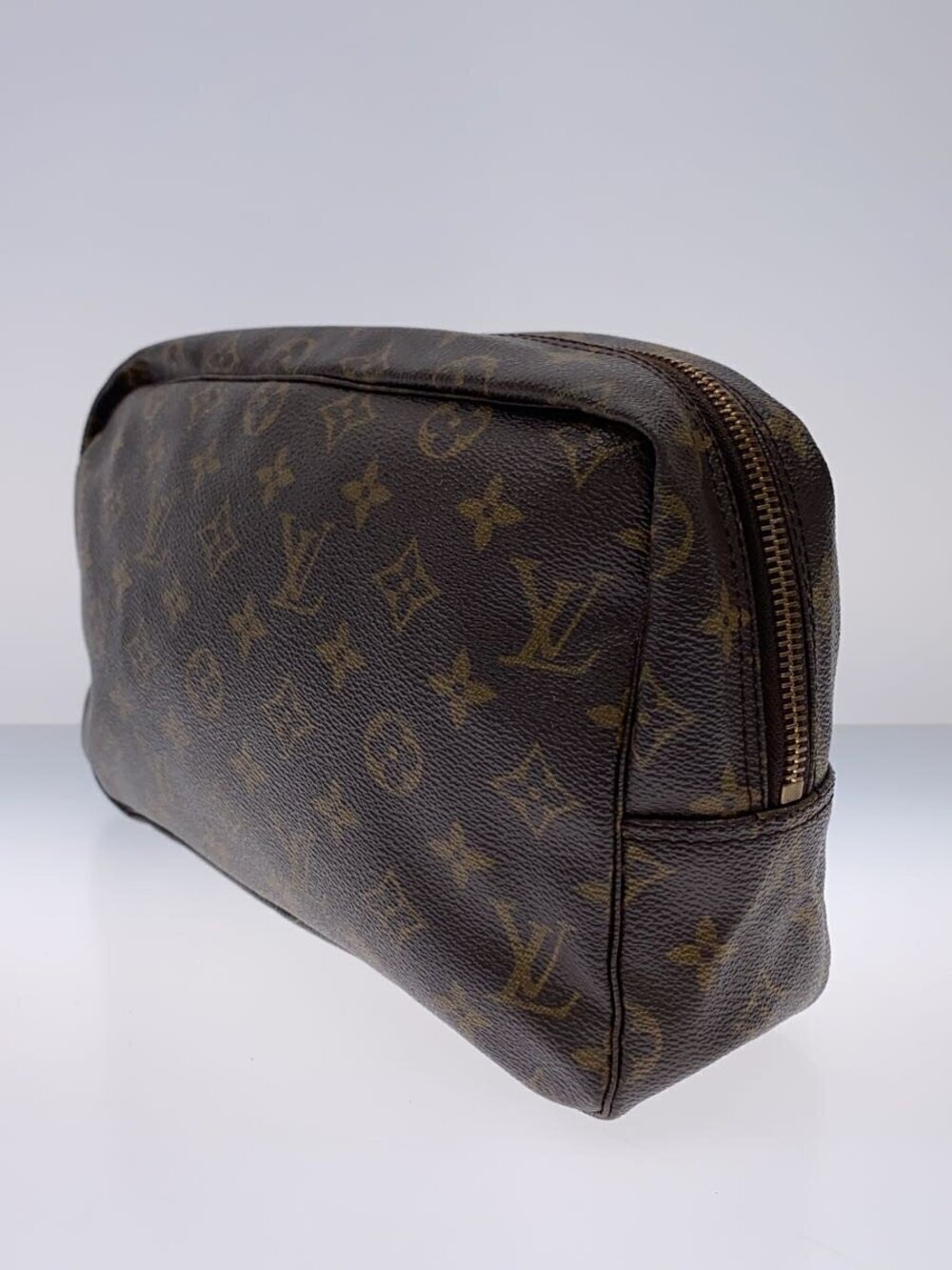 Louis Vuitton Brown Canvas Trousse Toilette Brown